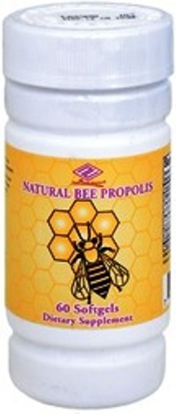 Natural Bee Propolis (60 Softgels)